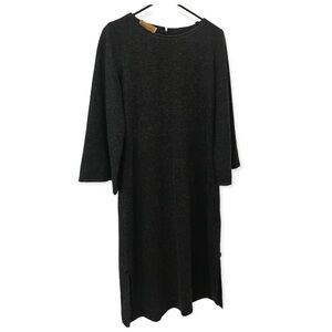 Vintage Ayres unlimited  lagenlook gray midi dress